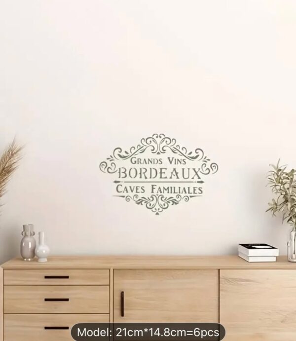 Vintage English Decal Set - Image 2