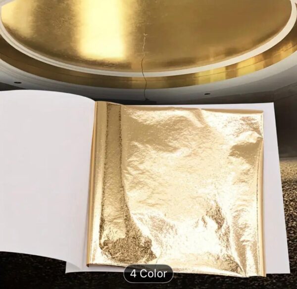 Sheets Metallic Golden Foil Sheets - Image 5