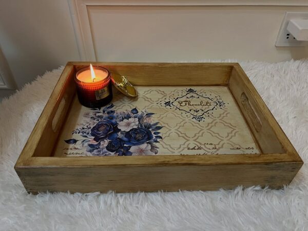 Vintage charm tray