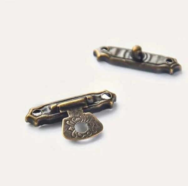 Pairs ( 5 Antique Style Hasp Latch Locks)