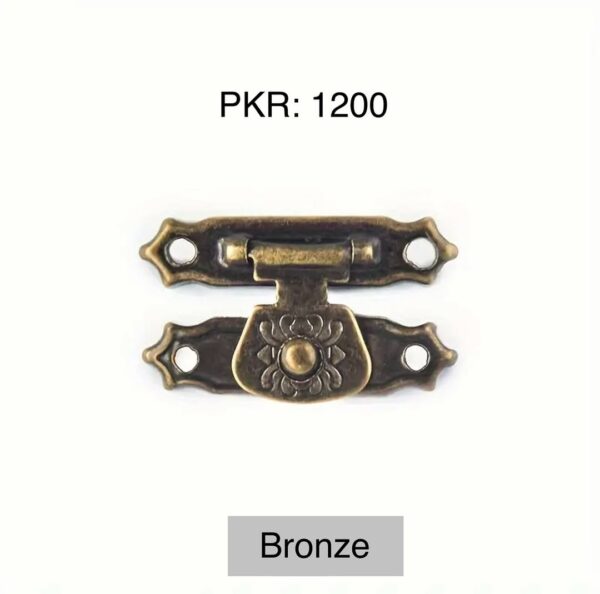 Pairs ( 5 Antique Style Hasp Latch Locks) - Image 5