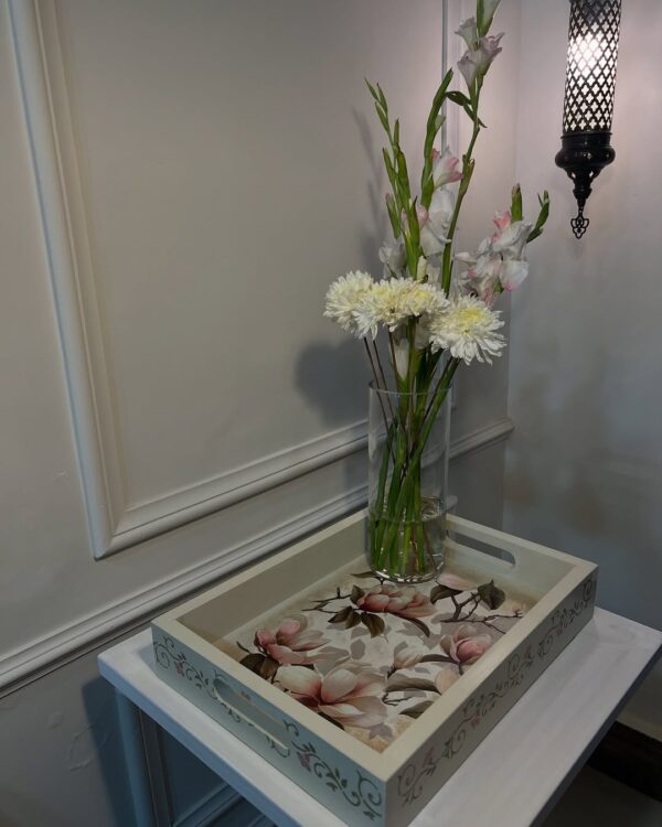 Wooden decoupage tray - Image 5