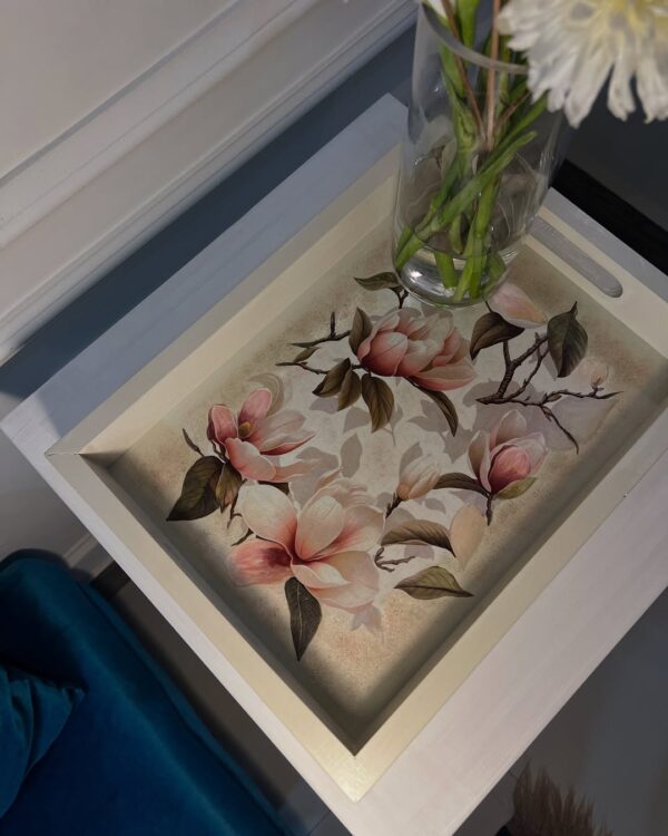 Wooden decoupage tray - Image 3