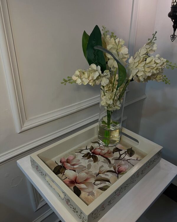 Wooden decoupage tray - Image 4