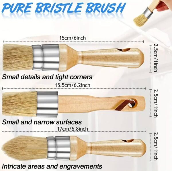 Premium Chalk Paint Brushes - Image 7